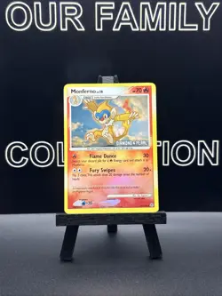 Pokemon 2007 TCG Monferno Diamond & Pearl Stamped Reverse Holo Card 56/130 - Image 1