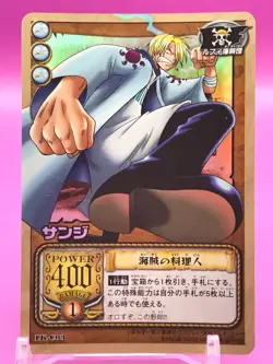 Sanji One Piece Card Dass Bandai Japan Japanese Very Rare No.C03 F/S - Image 2