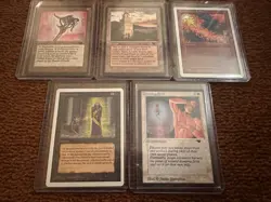 Misc Magic The Gathering Cards: Unlimited And Antiquities - Image 1