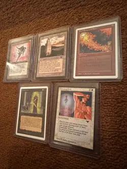 Misc Magic The Gathering Cards: Unlimited And Antiquities - Image 3