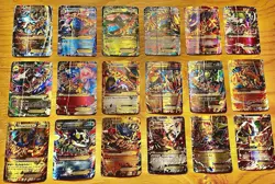 Pokemon TCG Mega and Primal Clash EX Full Art Ultra Rare Card Set ( 18 cards) - Image 1