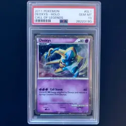 Pokemon Call of Legends Shiny Shining #SL1 Deoxys 2001 GEM MINT PSA 10 *POP 26* - Image 3