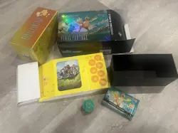MAGIC THE GATHERING MTG FINAL FANTASY FF CHOCOBO BUNDLE BOX OPENED *NO CARDS* - Image 1