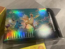 MAGIC THE GATHERING MTG FINAL FANTASY FF CHOCOBO BUNDLE BOX OPENED *NO CARDS* - Image 2
