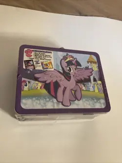 My Little Pony : Twilight Sparkle Tin Box (Includes Trading Cards/CCG) NOS 2013 - Image 1