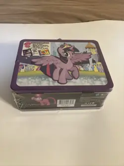 My Little Pony : Twilight Sparkle Tin Box (Includes Trading Cards/CCG) NOS 2013 - Image 4