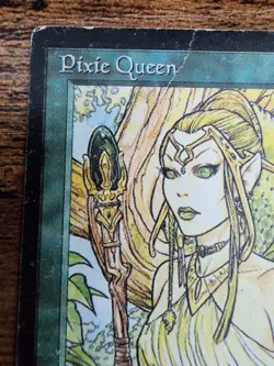 MTG Pixie Queen ⭐CHEAPEST ENGLISH⭐ HP Legends ⭐10 REAL HQ PICS! ⭐Rare 1994 Magic - Image 3