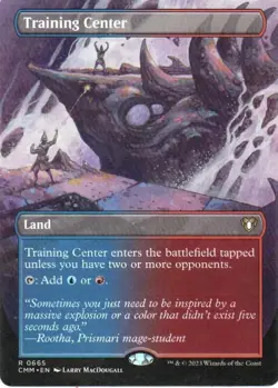 MTG: Commander Masters: Borderless Training Center: Lightly Played Condition - Image 1