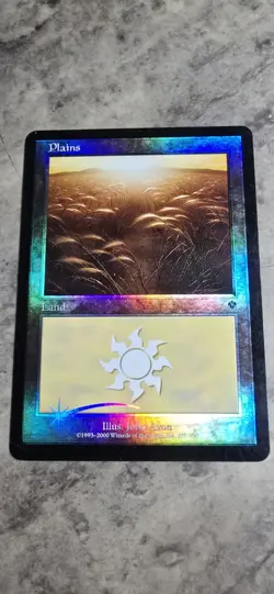 Plains (331) Invasion Foil Basic Land MTG LP - Image 1