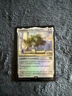 Flowering of the White Tree the Lord of the Rings: Tales of Middle-Earth Foil - Image 1