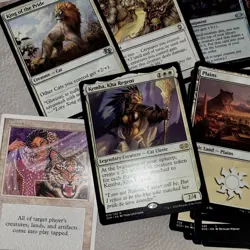 COMMANDER Magic Deck MTG - ***Kemba CATS Equipment White Rare and Tribal Fun*** - Image 1