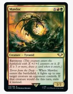1x MTG Mawloc - Warhammer 40K Rare! NM Mint! Ships Fast! - Image 1
