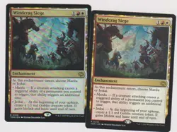 WINDCRAG SIEGE X2 MTG MAGIC N-MINT TARKIR; DRAGONSTORM K1 MULTICOLOR - Image 1