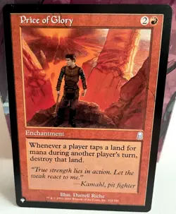 Price of Glory NM MTG The List Mystery Booster - Image 1