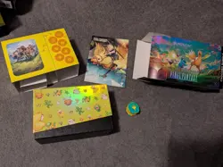 Final Fantasy Chocobo Bundle Box Packaging Only Clicker Wheel Life Tracker MtG - Image 2