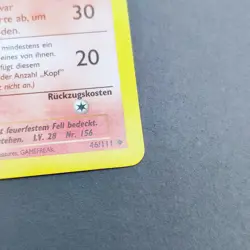 Pokemon TCG Karte - Igelavar 1. Edition 46/111 Neo Genesis Deutsch Near Mint NM - Image 5