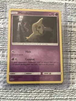 Pokemon TCG Mimikyu SM99- Black Star Promo Sun and Moon- LP/NM - Image 1