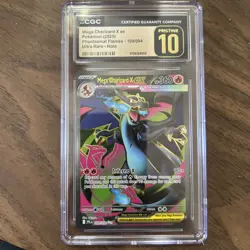 Pokemon Mega Charizard X Ex 109/094 Phantasmal Flames Holo CGC 10 Pristine - Image 1