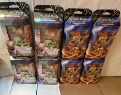 Pokemon TCG 4- Victini V Battle Decks & 4-Gardevoir V Battle Decks IN HAND NEW - Image 2