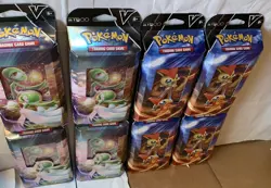 Pokemon TCG 4- Victini V Battle Decks & 4-Gardevoir V Battle Decks IN HAND NEW - Image 3