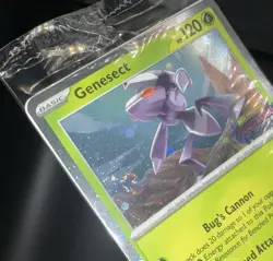 Pokemon Sealed Genesect Cosmos Holo Best Buy Promo 8/94 Stamped, Swirl 💫- NM - Image 3
