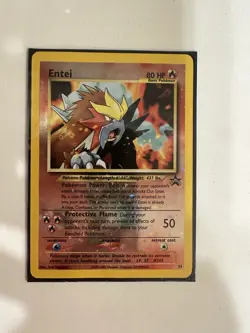 Pokemon TCG Entei Wizards Black Star Promos 34 Holo Promo Promo - Image 1
