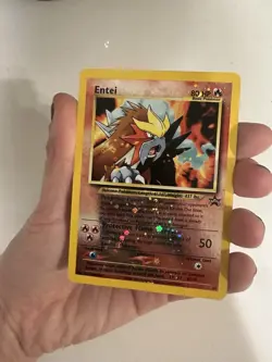 Pokemon TCG Entei Wizards Black Star Promos 34 Holo Promo Promo - Image 2