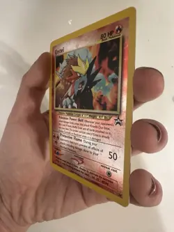 Pokemon TCG Entei Wizards Black Star Promos 34 Holo Promo Promo - Image 4