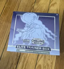 Pokemon TCG Chilling Reign Elite Trainer Box ETB SWSH New & Sealed 2021￼ - Image 1