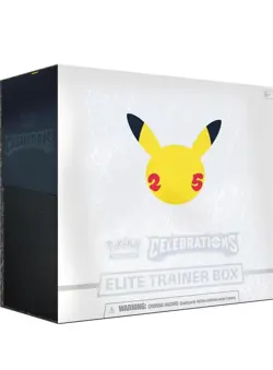 Pokemon TCG: 25th Anniversary Celebrations Elite Trainer Box (2021) 820650809439 - Image 1