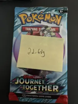 Heavy! Over 22.68 Gram Pokemon Journey Together Booster Pack Sealed - Image 4