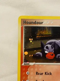 Pokemon TCG Houndour 59/109 Team Rocket Returns Holo 2004 NM - Image 3