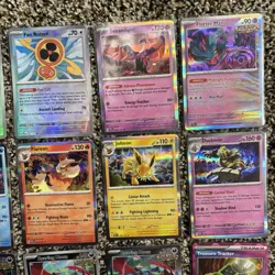 Pokemon Prismatic Evolutions Holos Lot of 19 Inc. Poke Ball, Umbreon & More!! - Image 3