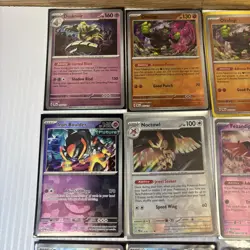 Lot of 12 Pokemon Prismatic Evo Rare & 2x Masterball Poke Ball Reverse Holos - Image 5