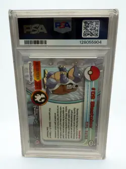 2000 Topps Chrome Pokemon TV #9 Blastoise PSA 9 GEM MINT - Image 2