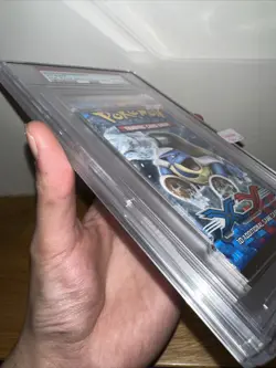 2014 Pokemon XY Base Set Foil Booster Pack Mega Blastoise Art PSA 10 GEM MINT - Image 3