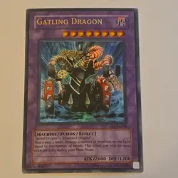 Yu-Gi-Oh! Gatling Dragon (FET-EN035) Ultra Rare UNLIMITED NM - Image 1