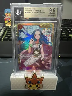 2023 One Piece Kingdom of Intriuge #OP04110 Nefertari Vivi SEC BGS 9.5 - Image 1