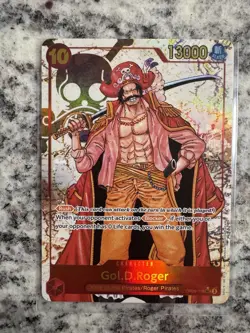 Gol D. Roger OP09-118 Alt Art SEC Emperors in the New World ONE PIECE English - Image 2