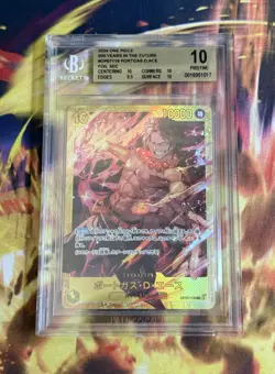 2024 One Piece Portgas D. Ace SEC 500 Years into the Future BGS 10 #OP07-119 JPN - Image 1