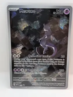 Pokemon Mewtwo 052 Scarlet & Violet Promo Holo Card English 2023 TCG - Image 2