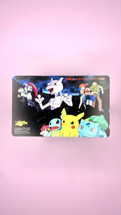 MEWTWO Strikes Back + DISNEY 2000 phone card - Rare Japanese - Image 1