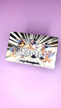 MEWTWO Strikes Back + DISNEY 2000 phone card - Rare Japanese - Image 2