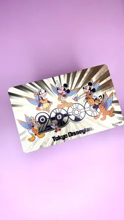 MEWTWO Strikes Back + DISNEY 2000 phone card - Rare Japanese - Image 3