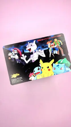 MEWTWO Strikes Back + DISNEY 2000 phone card - Rare Japanese - Image 5