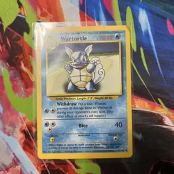 Pokemon TCG Wartortle Base Set Regular Card 42/102 - Image 1