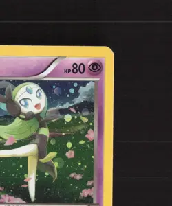 Meloetta XY193 XY Black Star Promo Cosmos Holo Pokemon Card LP - Image 4