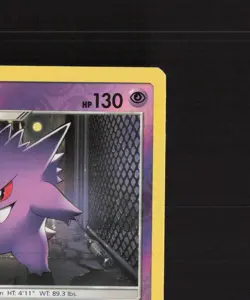 Gengar 38/111 Crimson Invasion Reverse Holo Rare Pokemon Card NM - Image 4