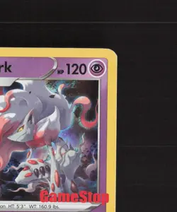 Hisuian Zoroark 076/196 Lost Origin Holo GAMESTOP Stamped Pokemon Card LP - Image 4