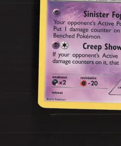 Gengar 60/162 Breakthrough Holo Rare Pokemon Card NM - Image 5